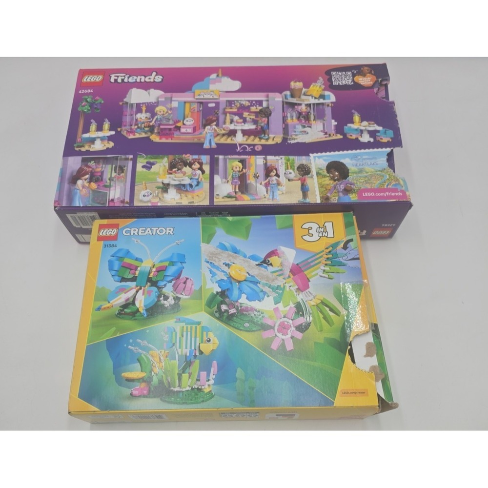 LEGO Friends Unicorn Dream Café 42684 Building Kit Creator Floral Hummingbird
